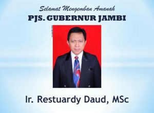 Restuardy Daud Resmi Jabat PJS Gubernur Jambi Hingga 5 Desember 2020