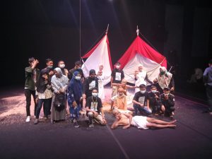 Mewakili Tanjabtim Pada Temu Teater se-Sumatra, SMAN 3 Tanjabtim Angkat Tema Situs Perahu Kuno