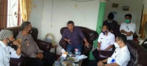 Dalam Kunjungan ke Mendahara Ilir, Bupati Romi Himbau Masyarakat Terapkan Prokes