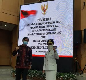 Ketua DPRD Provinsi Jambi Hadiri Pelantikan Pj Gubernur Jambi, Edi : Selamat Datang di Jambi