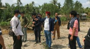 Perkebunan Warga Tanjab Barat 150 hektare Terendam, Anggota DPRD Syufrayogi Turun Ke Lokasi