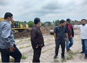 DPRD Kota Jambi Melalui Komisi III Lakukan Sidak Penimbunan Lahan di Yos Sudarso