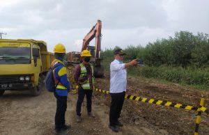 Jalan Lintas Sabak – Kota Jambi Diperbaiki, H. Bakri : Kita Dapat Bantuan Anggaran Cukup Besar Untuk Perbaikan Jalan