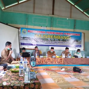 Musrenbang Desa Kuala Lagan, Bahas RKPDes 2022