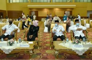 PJ Gubernur Jambi Hadiri Pleno KPU Penetapan Cagub dan Cawagub Terpilih