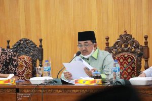 Bupati Anwar Sadat Pimpin Rapat Persiapan Akhir Pelaksanaan MTQ ke- 50 Tingkat Provinsi Jambi