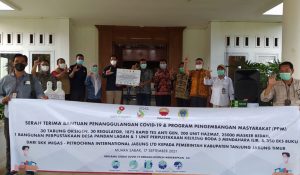 Bupati Tanjab Timur Terima Bantuan CSR Dari SKK Migas PetroChina