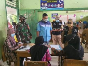 Anggota DPRD Kota Jambi Tinjau Vaksinasi di Solok Sipin