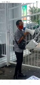 Ketua Hiwada Tanjab Timur, Erfan Indriawan SP Laporkan Dinas Perkim Tanjab Timur ke Kajati jambi
